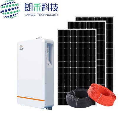 400ワットの世帯の太陽系/24Kwh 480Ah 38.23Vの屋上太陽Pvシステム