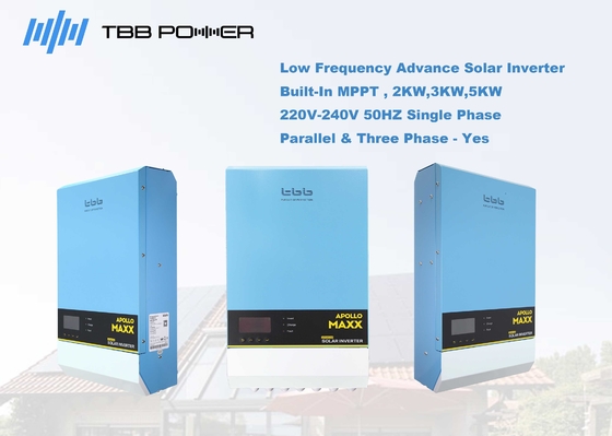 TBBの純粋な正弦波低頻度MPPT太陽雑種インバーター60A 48v 2kw
