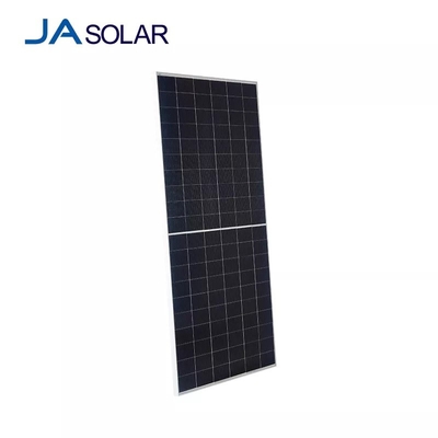 JAの太陽電池パネル60の細胞MBB Bifacial PERCの半電池の二重ガラス モジュール480W 500W