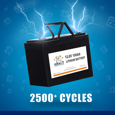 1280Wh 12ボルトの太陽電池のパックExpertpower直接12v 100ah Lifepo4