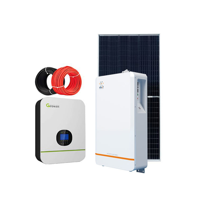 格子システム/9kw 176Ah住宅の太陽エネルギーシステムを離れて太陽5000w