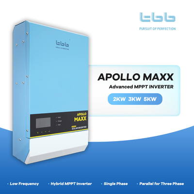 TBBアポロMaxxの到着90A MPPTの雑種の太陽インバーター5KW 24V 2KW 3KW 48V 5KW