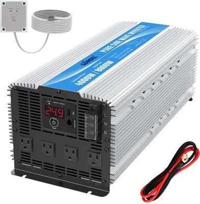 Giandel 4000W 24Vの4つのAC出口が付いている純粋な正弦波インバーター1.5Amps